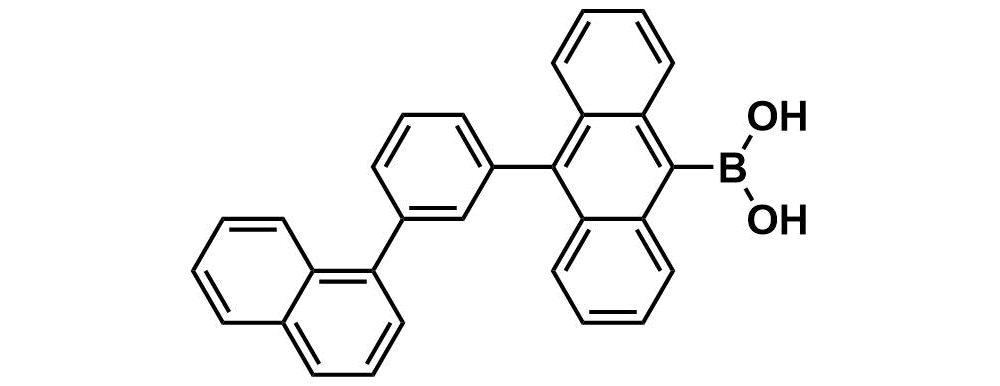 10-(3-(Naphthalen-1-yl)phenyl)anthracene-9-boronicacid