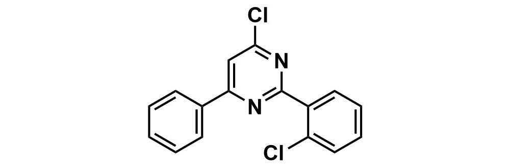 4-chloro-2-(2-chlorophenyl)-6-phenylpyrimidine