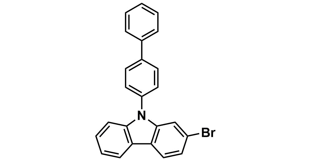 9-([1,1'- biphenyl]-4-yl)-2-broMo-9H-carbazole