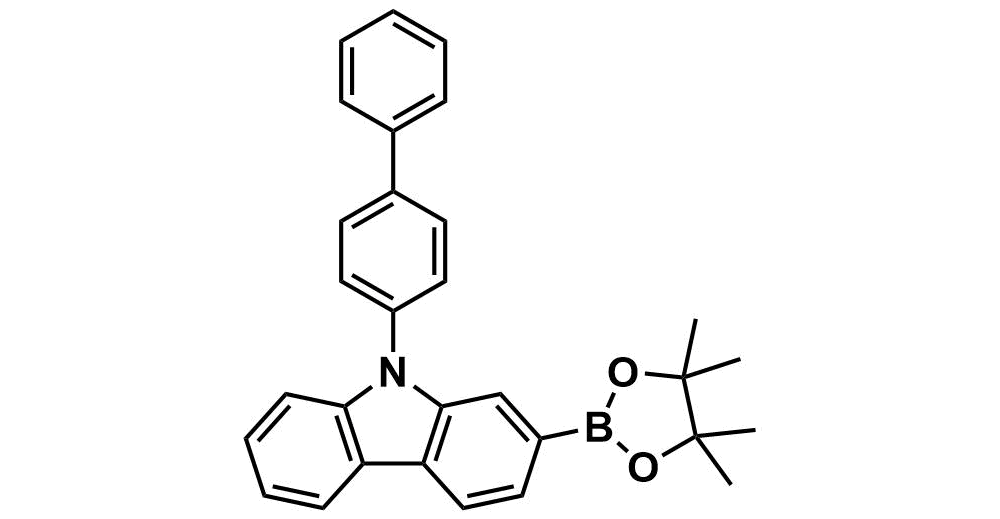 9H-Carbazole, 9-[1,1'-biphenyl]-4-yl-2-(4,4,5,5-tetramethyl-1,3,2-dioxaborolan-2-yl)-