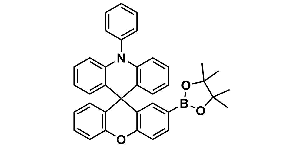 10-phenyl-2'-(4,4,5,5-tetramethyl-1,3,2-dioxaborolan-2-yl)-10H-spiro[acridine-9,9'-xanthene]