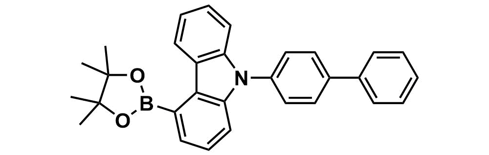 9-Biphenyl-4-yl-4-(4,4,5,5-tetramethyl-[1,3,2]dioxaborolan-2-yl)-9H-carbazole