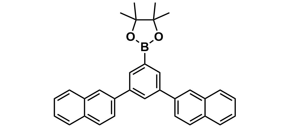 2-(3,5-di(naphthalen-2-yl)phenyl)-4,4,5,5-tetramethyl-1,3,2-dioxaborolane