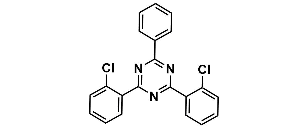 2,4-Bis(2-chlorophenyl)-6-phenyl-1,3,5-triazine