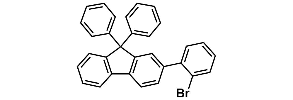 9H-Fluorene, 2-(2-bromophenyl)-9,9-diphenyl-