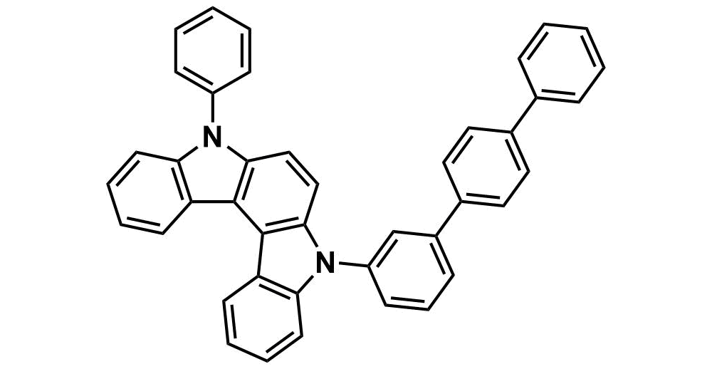 5-([1,1':4',1''-terphenyl]-3-yl)-8-phenyl-5,8-dihydroindolo[2,3-c]carbazole