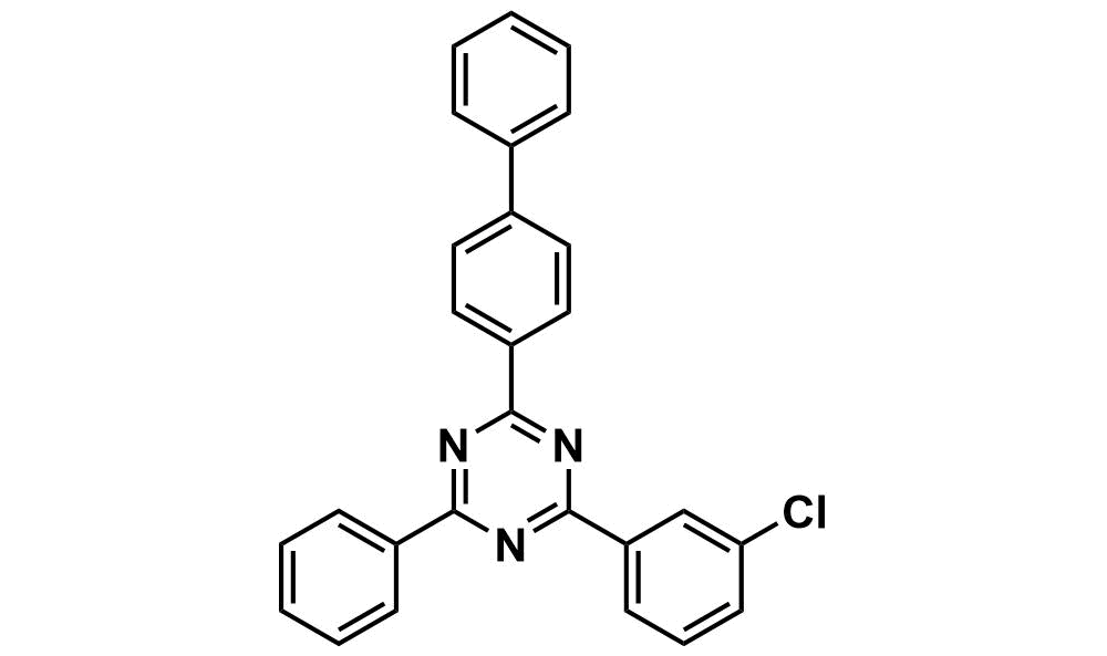 2-([1,1'-Biphenyl]-4-yl)-4-(3-chlorophenyl)-6-phenyl-1,3,5-triazine