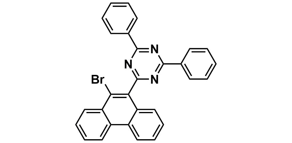 2-(10-bromophenanthren-9-yl)-4,6-diphenyl-1,3,5-triazine