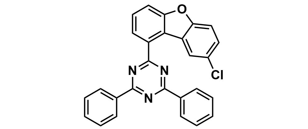 2-(8-chloro-1-dibenzofuranyl)-4,6-diphenyl-1,3,5-Triazine