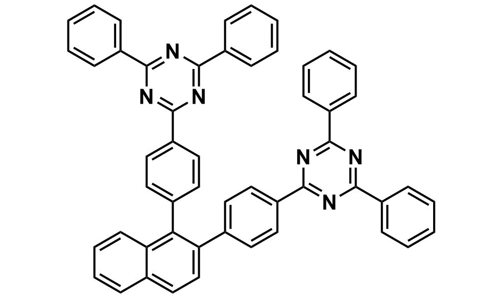 1,3,5-Triazine, 2,2′-(1,2-naphthalenediyldi-4,1-phenylene)bis[4,6-diphenyl-