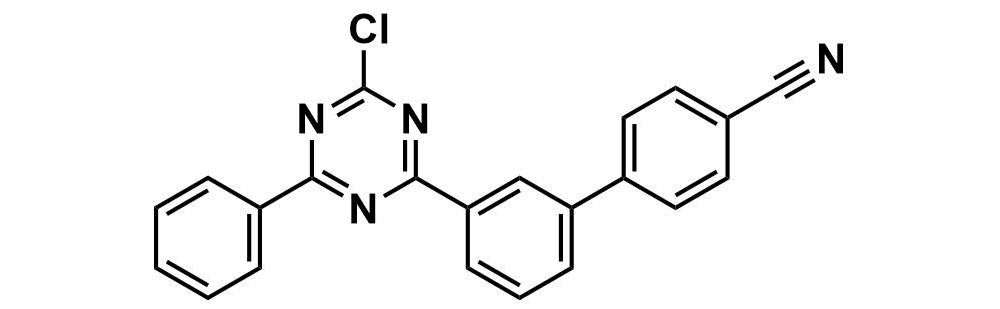 3'-(4-chloro-6-phenyl-1,3,5-triazin-2-yl)-[1,1'-biphenyl]-4-carbonitrile