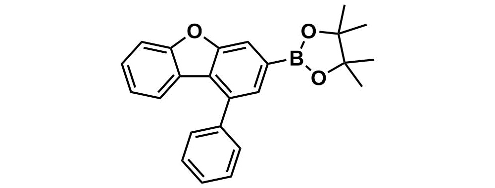 1-Phenyl-3-(4,4,5,5-tetramethyl-1,3,2-dioxaborolan-2-yl)dibenzofuran