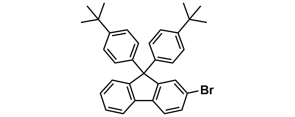 2-Bromo-9,9-bis[4-(1,1-dimethylethyl)phenyl]-9H-fluorene