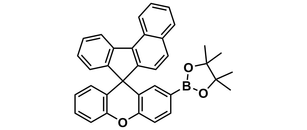 4,4,5,5-tetramethyl-2-(spiro[benzo[c]fluorene-7,9'-xanthen]-2'-yl)-1,3,2-dioxaborolane