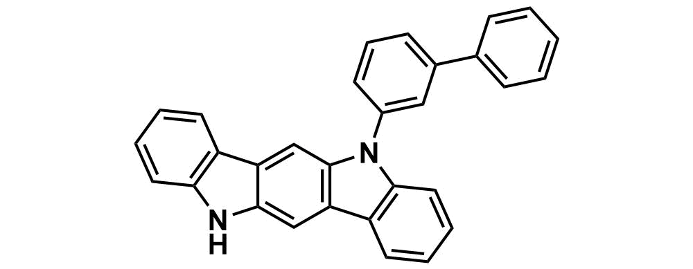 5-([1,1'-biphenyl]-3-yl)-5,11-dihydroindolo[3,2-b]carbazole