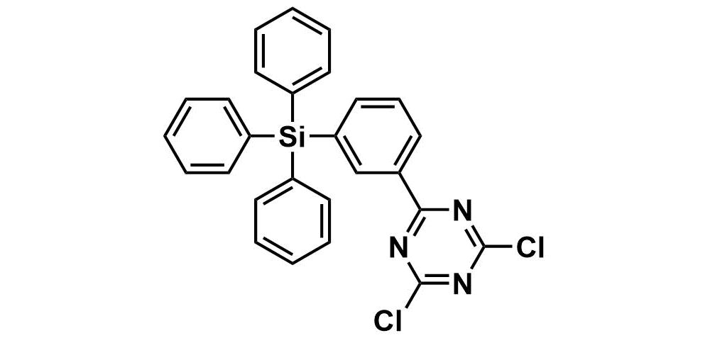 2,4-dichloro-6-(3-(triphenylsilyl)phenyl)-1,3,5-triazine