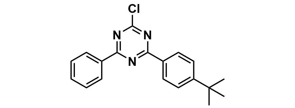 2-chloro-4-[4-(1,1-dimethylethyl)phenyl]-6-phenyl-1,3,5-Triazine