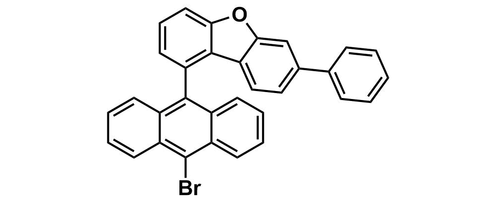 1-(10-bromoanthracen-9-yl)-7-phenyldibenzo[b,d]furan