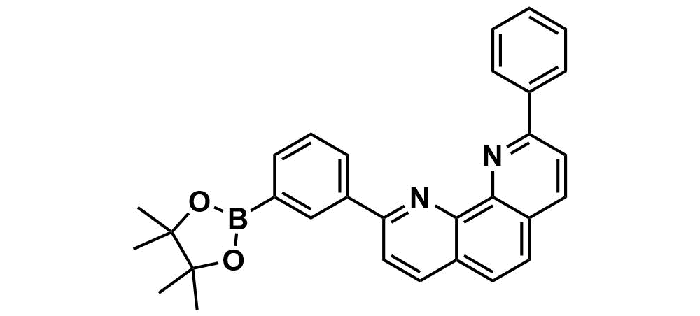 2-Phenyl-9-(3-(4,4,5,5-tetramethyl-1,3,2-dioxaborolan-2-yl)phenyl)-1,10-phenanthroline