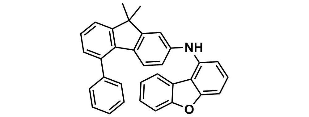 N-(9,9-Dimethyl-5-phenyl-9H-fluoren-2-yl)-1-dibenzofuranamine