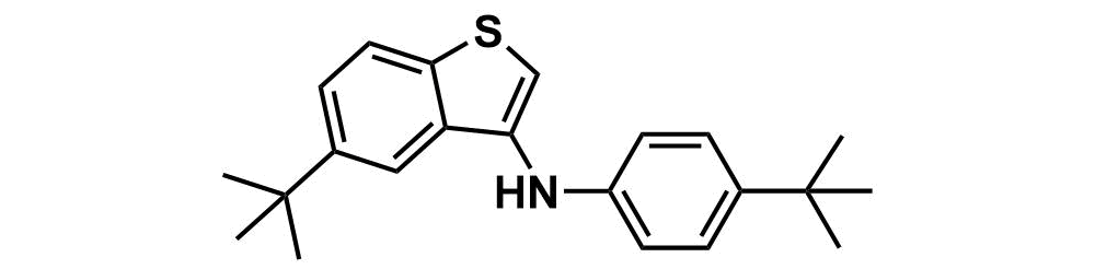 5-(tert-butyl)-N-(4-(tert-butyl)phenyl)benzo[b]thiophen-3-amine