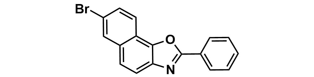 Naphth[2,1-d]oxazole,7-bromo-2-phenyl-