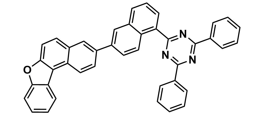 2-(6-(naphtho[2,1-b]benzofuran-3-yl)naphthalen-1-yl)-4,6-diphenyl-1,3,5-triazine