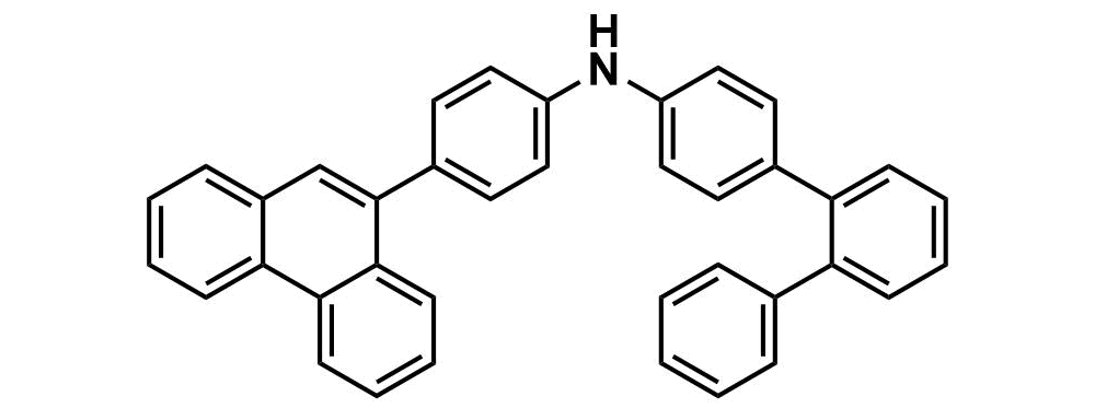 N-(4-(phenanthren-9-yl)phenyl)-[1,1':2',1''-terphenyl]-4-amine