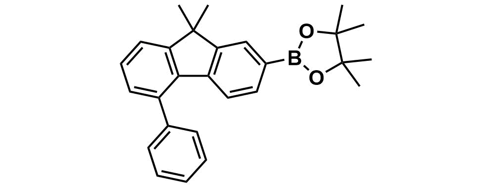 2-(9,9-dimethyl-5-phenyl-9H-fluoren-2-yl)-4,4,5,5-tetramethyl-1,3,2-dioxaborolane