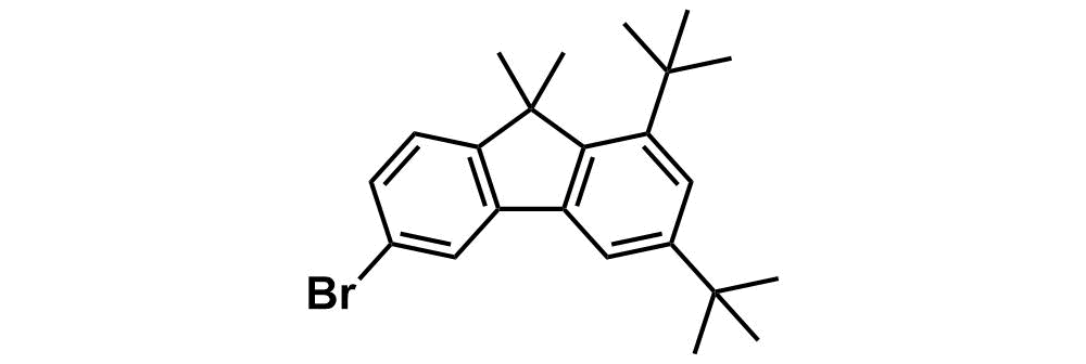 9H-Fluorene, 6-bromo-1,3-bis(1,1-dimethylethyl)-9,9-dimethyl-