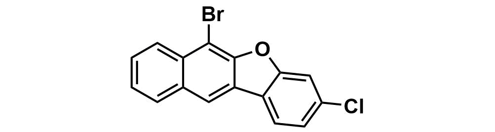 Benzo[b]naphtho[2,3-d]furan, 6-bromo-3-chloro-