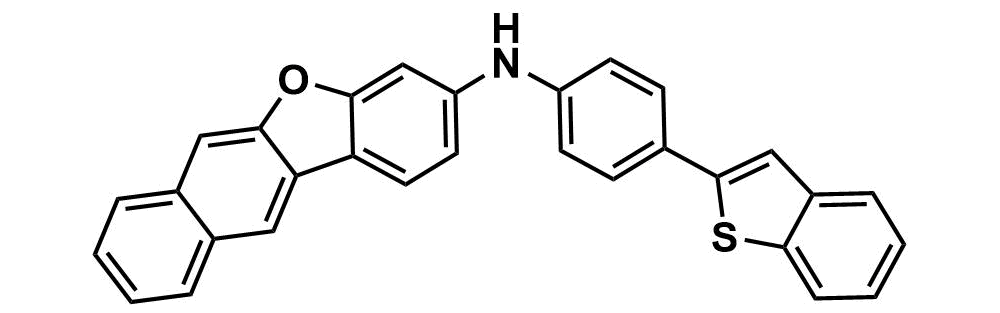 N-(4-(benzo[b]thiophen-2-yl)phenyl)naphtho[2,3-b]benzofuran-3-amine