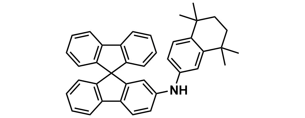 N-(5,5,8,8-tetramethyl-5,6,7,8-tetrahydronaphthalen-2-yl)-9,9'-spirobi[fluoren]-2-amine