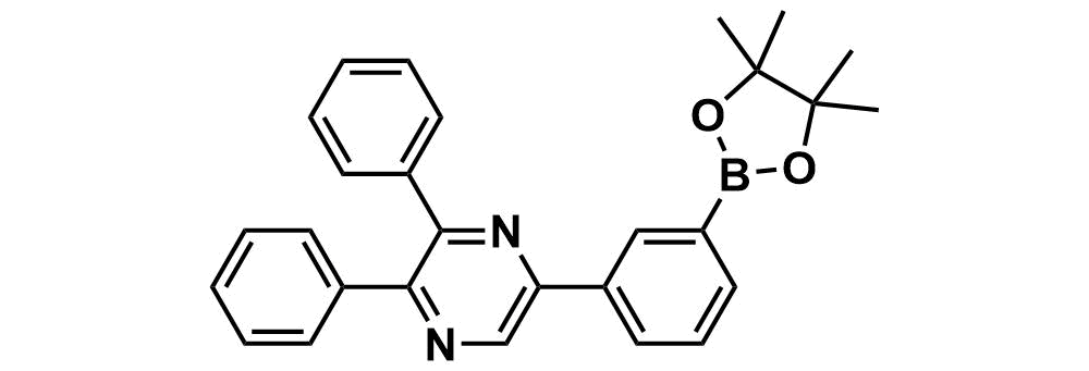 2,3-diphenyl-5-(3-(4,4,5,5-tetramethyl-1,3,2-dioxaborolan-2-yl)phenyl)pyrazine