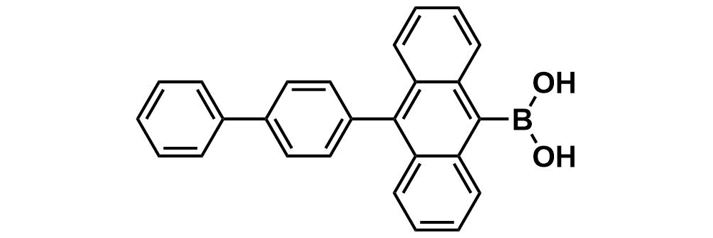 (10-([1,1'-Biphenyl]-4-yl)anthracen-9-yl)boronicacid