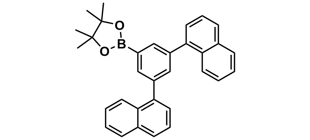 2-(3,5-di(naphthalen-1-yl)phenyl)-4,4,5,5-tetramethyl-1,3,2-dioxaborolane