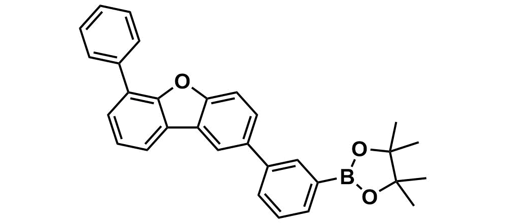 4,4,5,5-tetramethyl-2-(3-(6-phenyldibenzo[b,d]furan-2-yl)phenyl)-1,3,2-dioxaborolane