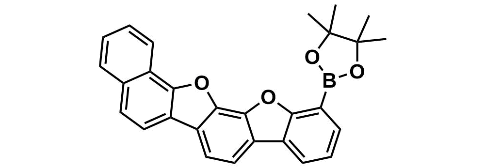 12-(4,4,5,5-Tetramethyl-1,3,2-dioxaborolan-2-yl)naphtho[1,2-b]benzofuro[3,2-g]benzofuran