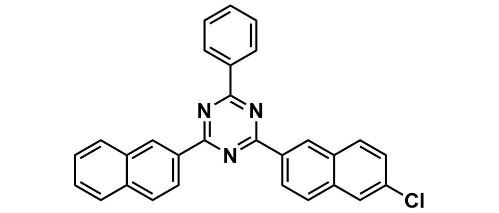 2-(6-chloronaphthalen-2-yl)-4-(naphthalen-2-yl)-6-phenyl-1,3,5-triazine