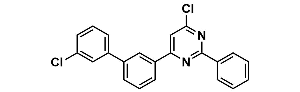 4-chloro-6-(3'-chloro-[1,1'-biphenyl]-3-yl)-2-phenylpyrimidine