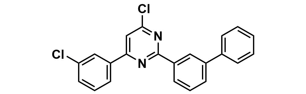 2-([1,1'-biphenyl]-3-yl)-4-chloro-6(3-chlorophenyl)pyrimidine