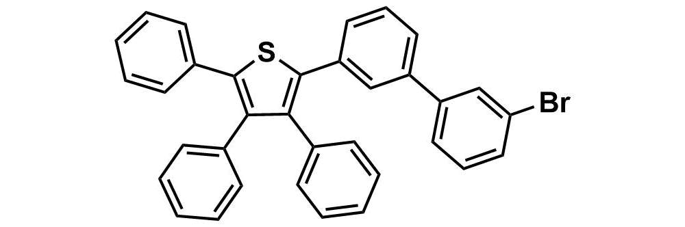 2-(3'-bromo-[1,1'-biphenyl]-3-yl)-3,4,5-triphenylthiophene