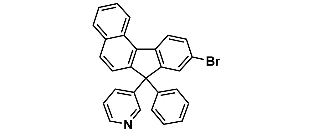 3-(9-bromo-7-phenyl-7H-benzo[c]fluoren-7-yl)pyridine