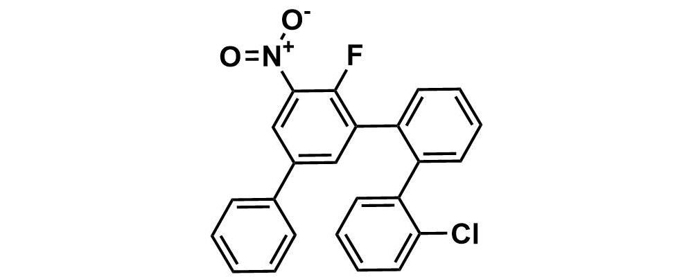 2-chloro-6''-fluoro-5''-nitro-1,1':2',1'':3'',1'''-quaterphenyl