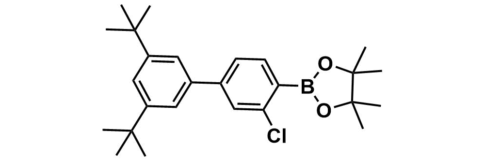 2-(3',5'-di-tert-butyl-3-chloro-[1,1'-biphenyl]-4-yl)-4,4,5,5-tetramethyl-1,3,2-dioxaborolane