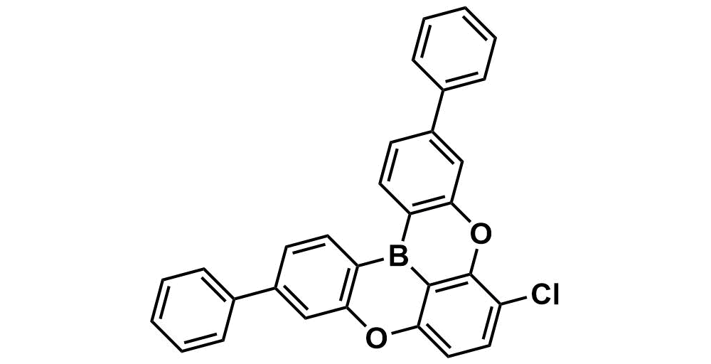 8-chloro-3,11-diphenyl-5,9-dioxa-13b-boranaphtho[3,2,1-de]anthracene