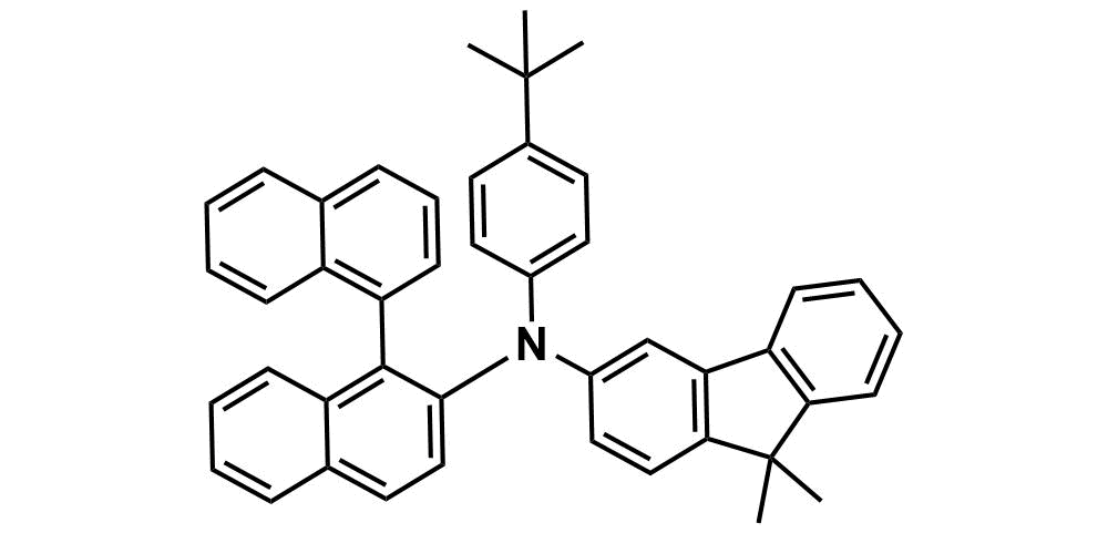 N-([1,1'-binaphthalen]-2-yl)-N-(4-(tert-butyl)phenyl)-9,9-dimethyl-9H-fluoren-3-amine