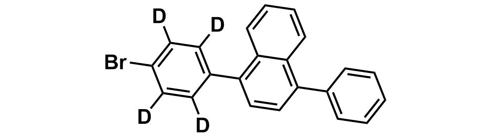 1-(4-bromophenyl-2,3,5,6-d4)-4-phenylnaphthalene